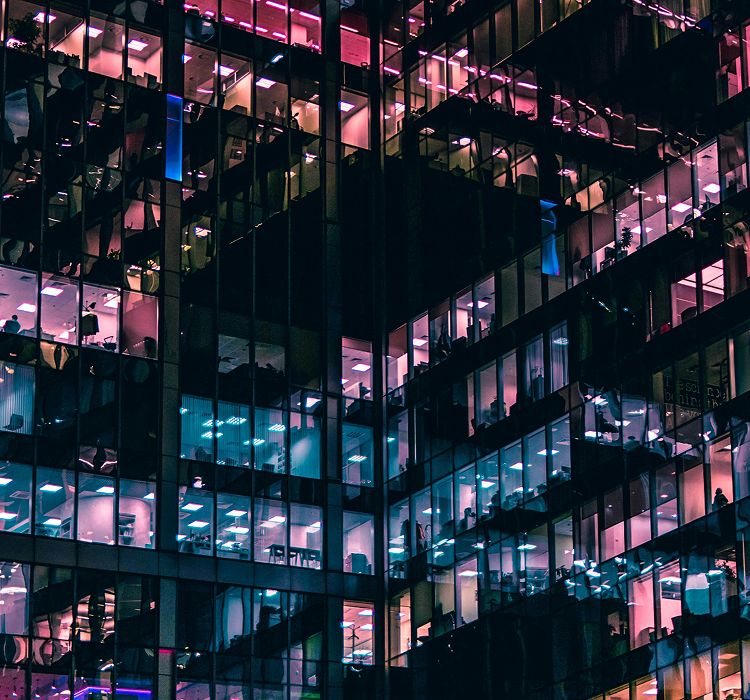 Data analytics and insights visualization diagram